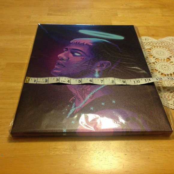 Rock and roll Angel canvas art print - Picture 2 of 4